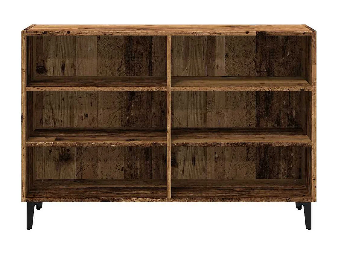 Buffet vieux bois 103,5x35x70 cm bois d'ingénierie