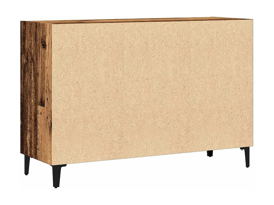Buffet vieux bois 103,5x35x70 cm bois d'ingénierie