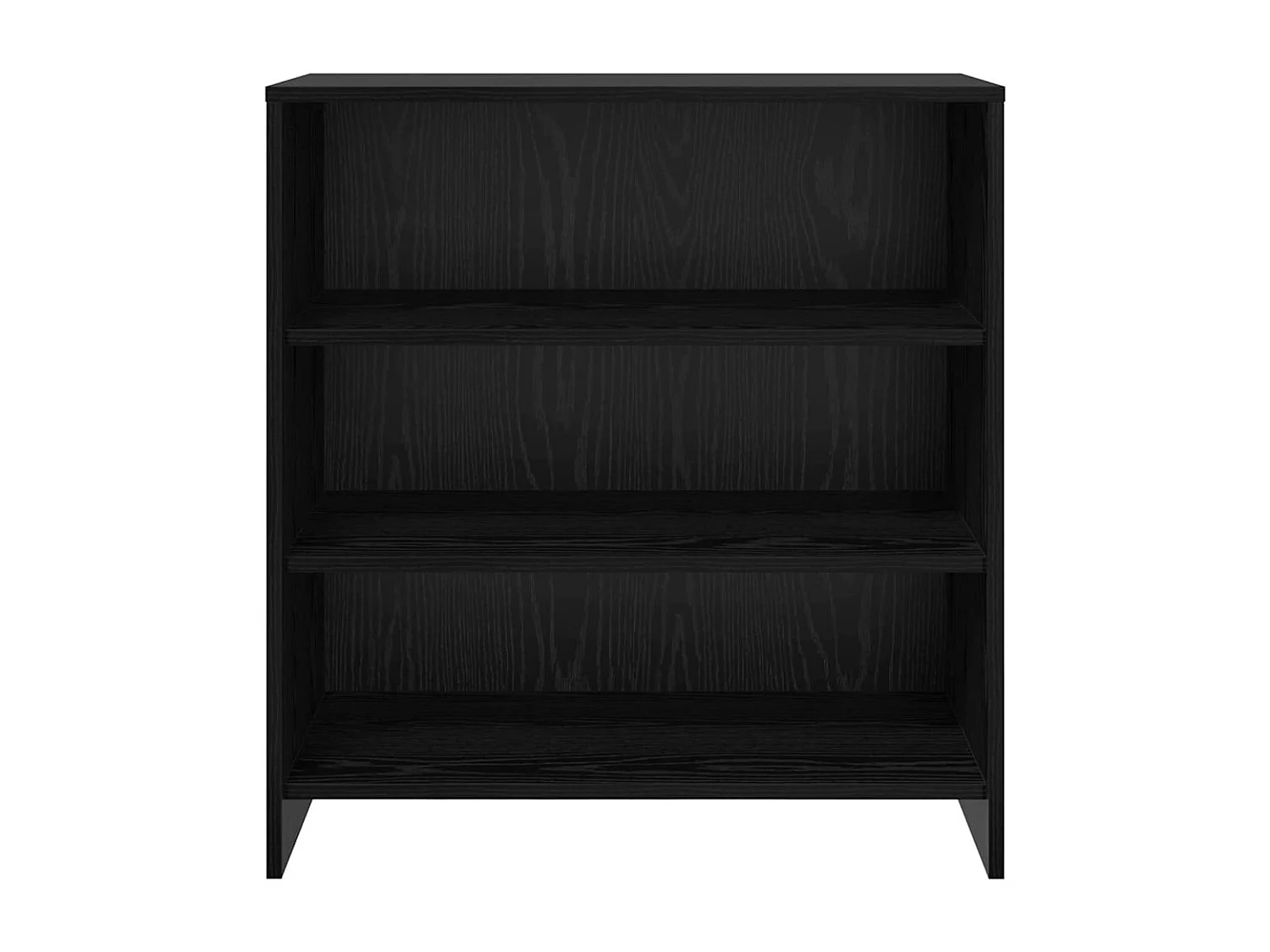 Buffet Noir 70 x 41 x 75 cm Bois d'ingénierie