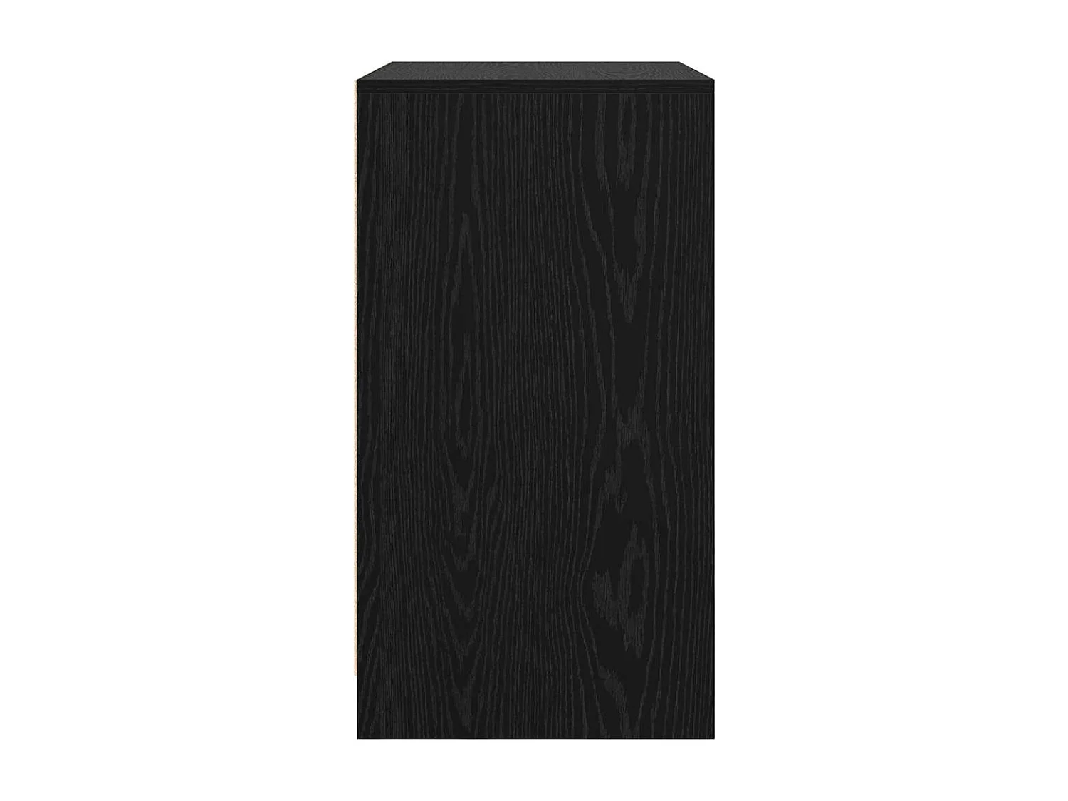 Buffet Noir 70 x 41 x 75 cm Bois d'ingénierie