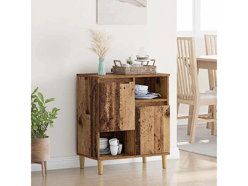 Buffet Bois ancien 35 x 60 x 70 cm Bois d'ingénierie