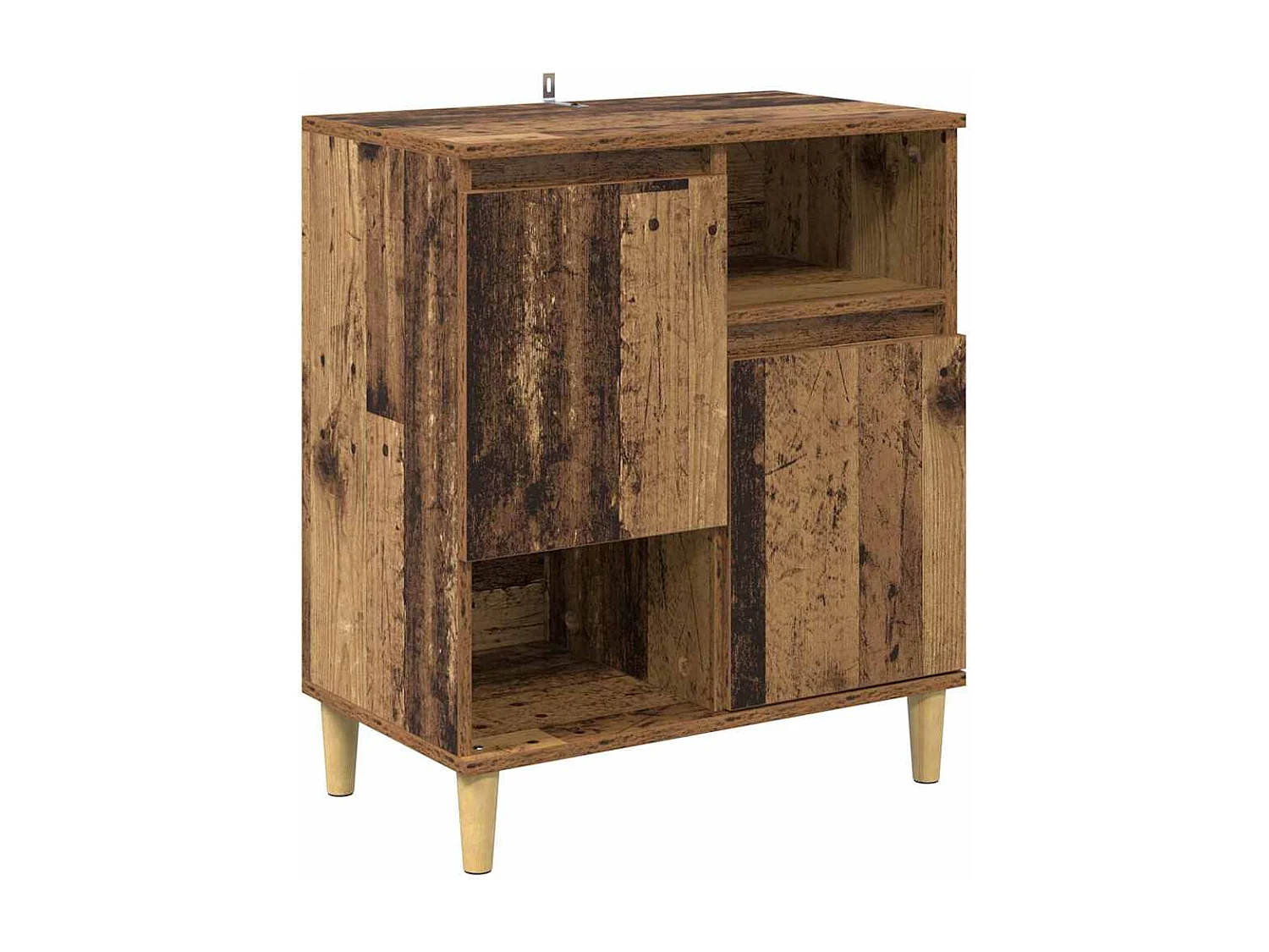 Buffet Bois ancien 35 x 60 x 70 cm Bois d'ingénierie