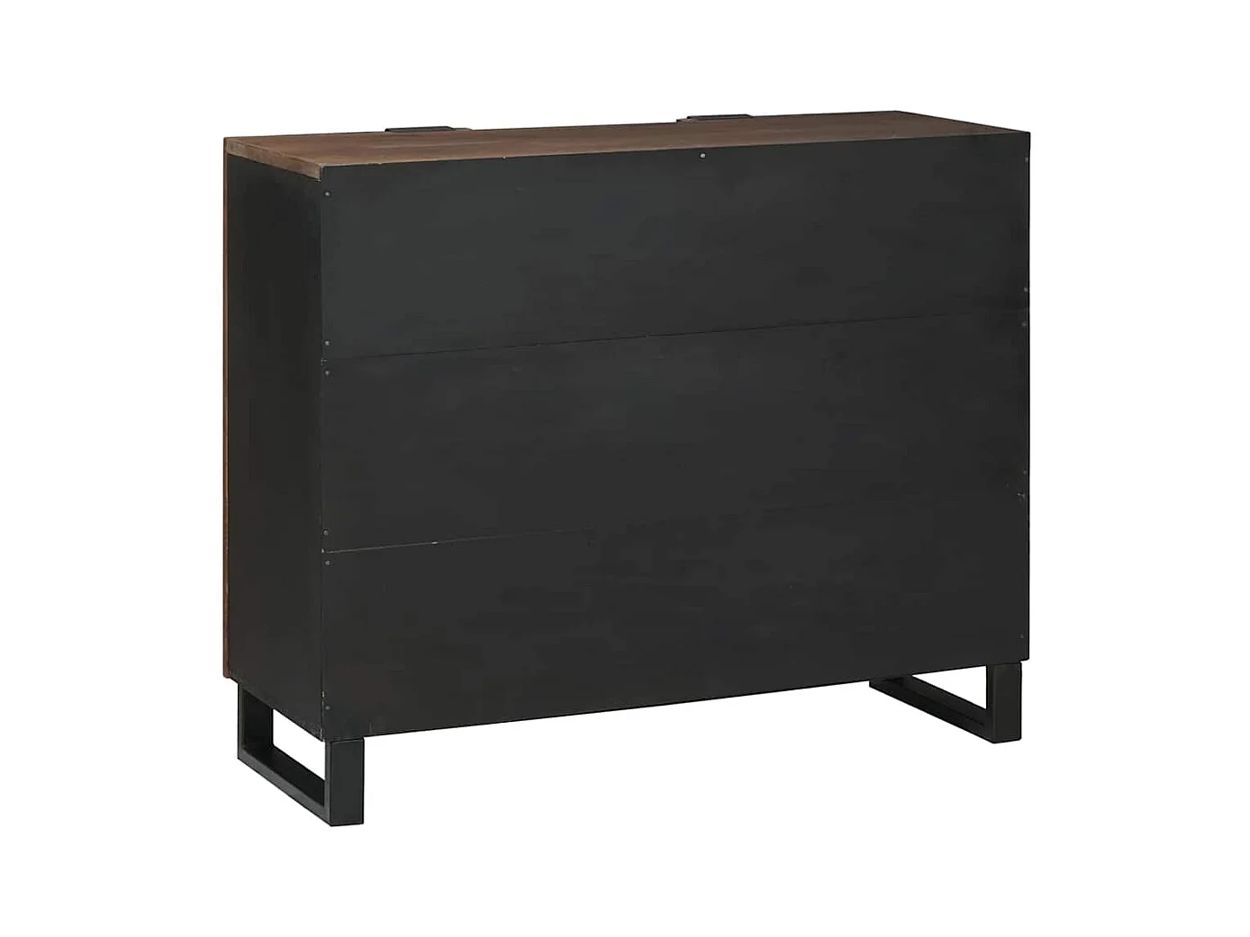 Buffet Marron 90 x 33 x 75 cm bois de manguier massif