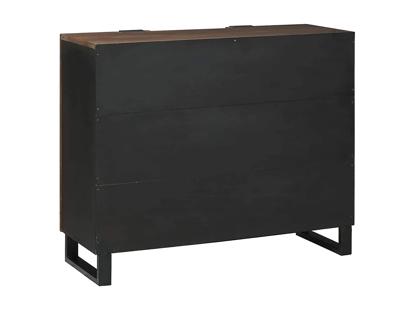 Buffet Marron 90 x 33 x 75 cm bois de manguier massif