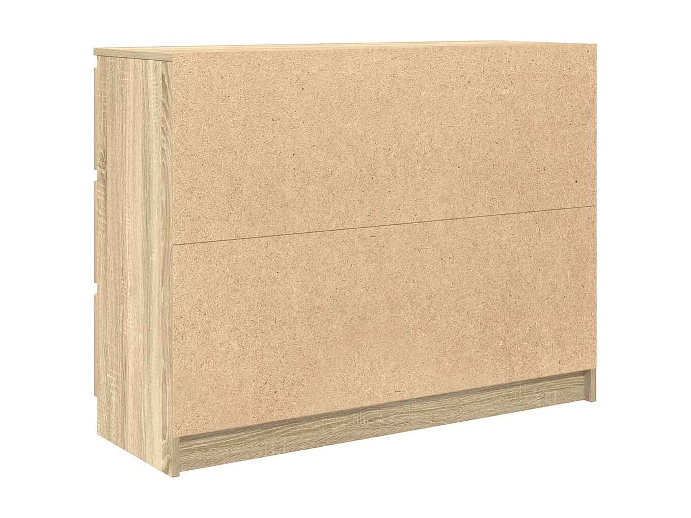 Buffet chêne sonoma 100x35x76 cm bois d'ingénierie