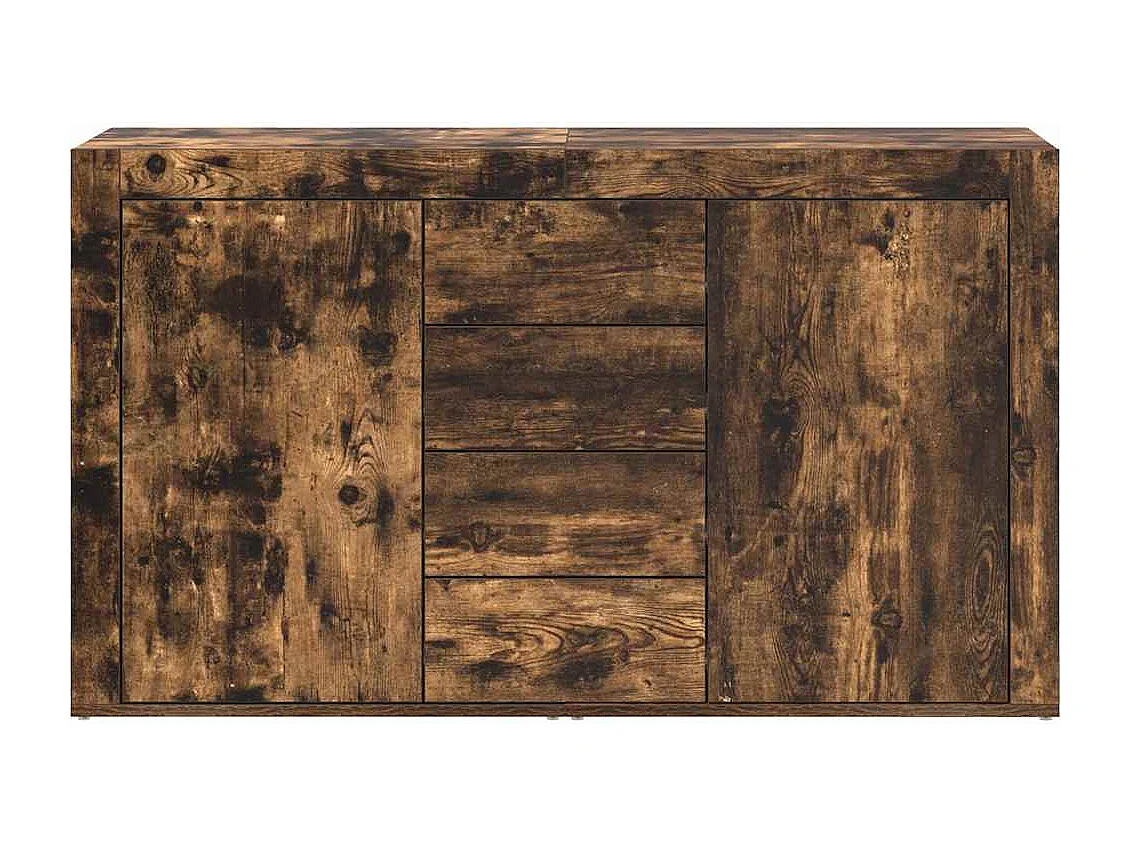 Buffet Chêne fumé 120 x 36 x 69 cm Bois d'ingénierie