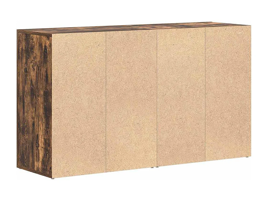 Buffet Chêne fumé 120 x 36 x 69 cm Bois d'ingénierie