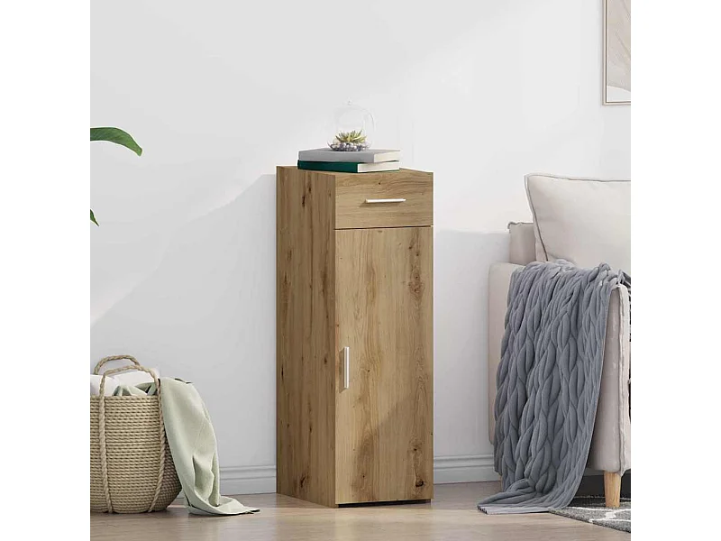 Buffet chêne artisanal 30 x 42,5 x 93 cm Bois d'ingénierie