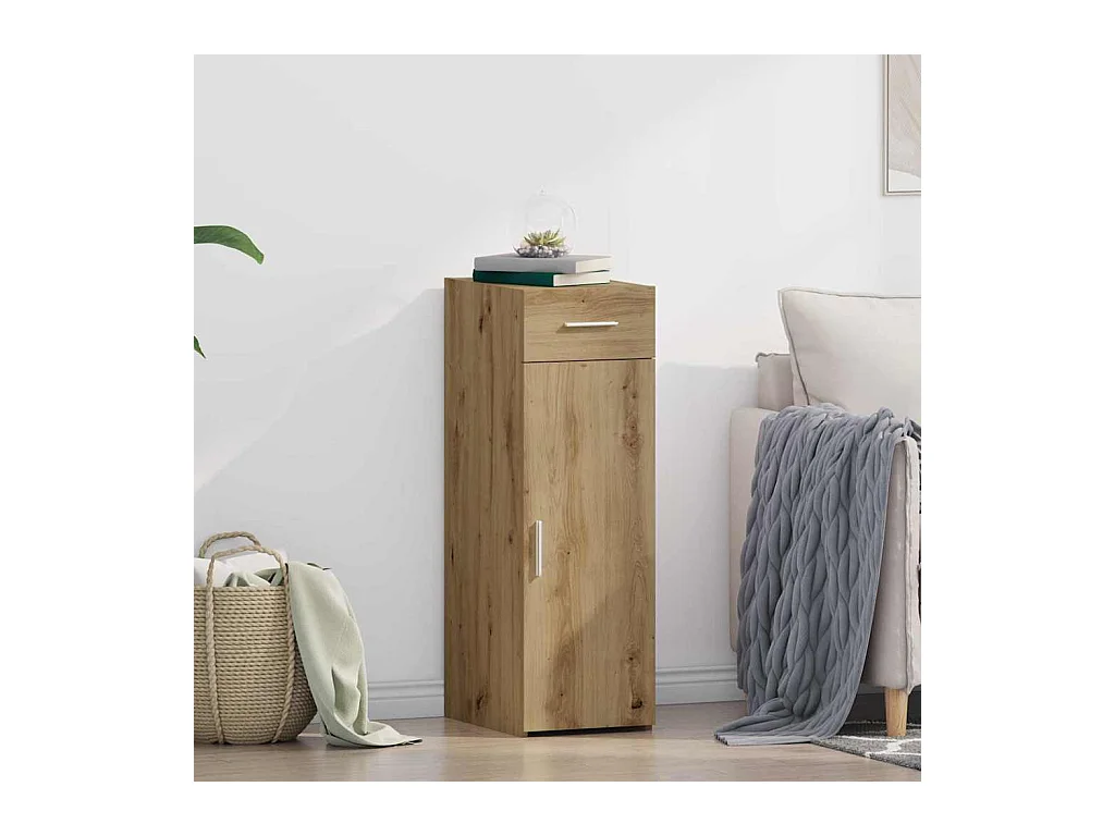 Buffet chêne artisanal 30 x 42,5 x 93 cm Bois d'ingénierie