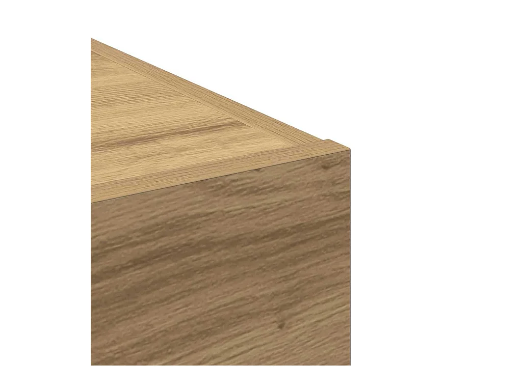 Buffet chêne artisanal 30 x 42,5 x 93 cm Bois d'ingénierie