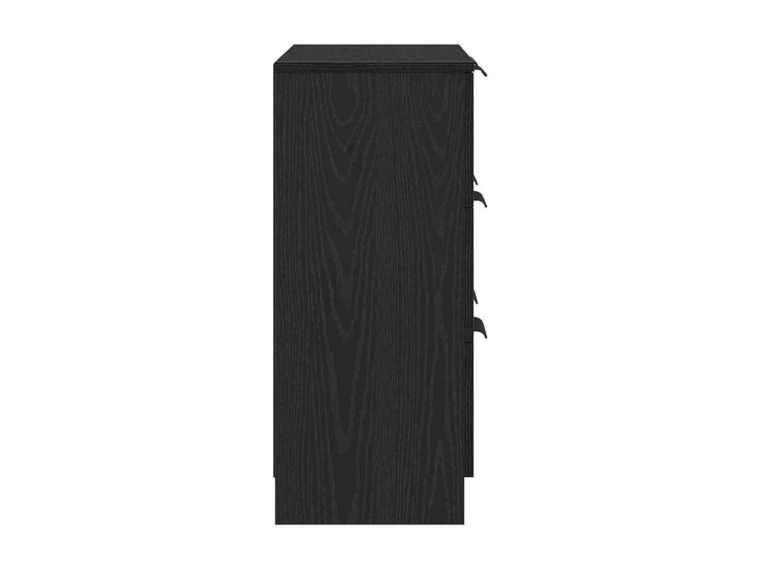 Buffet avec tiroir Noir 60 x 30 x 70 cm Bois d'ingénierie