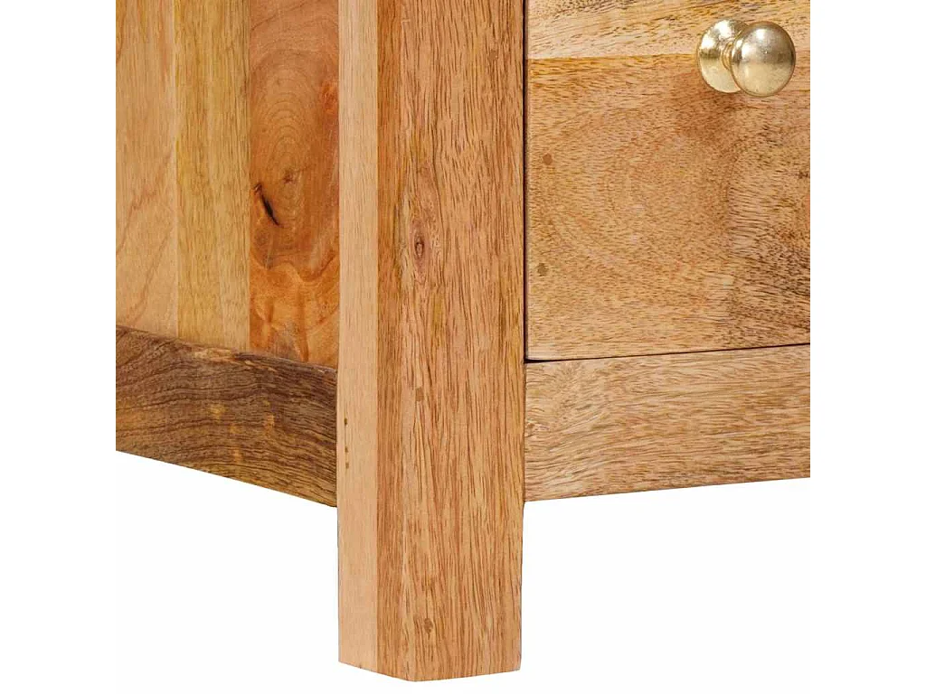 Buffet Marron 55 x 35 x 75 cm bois de manguier massif