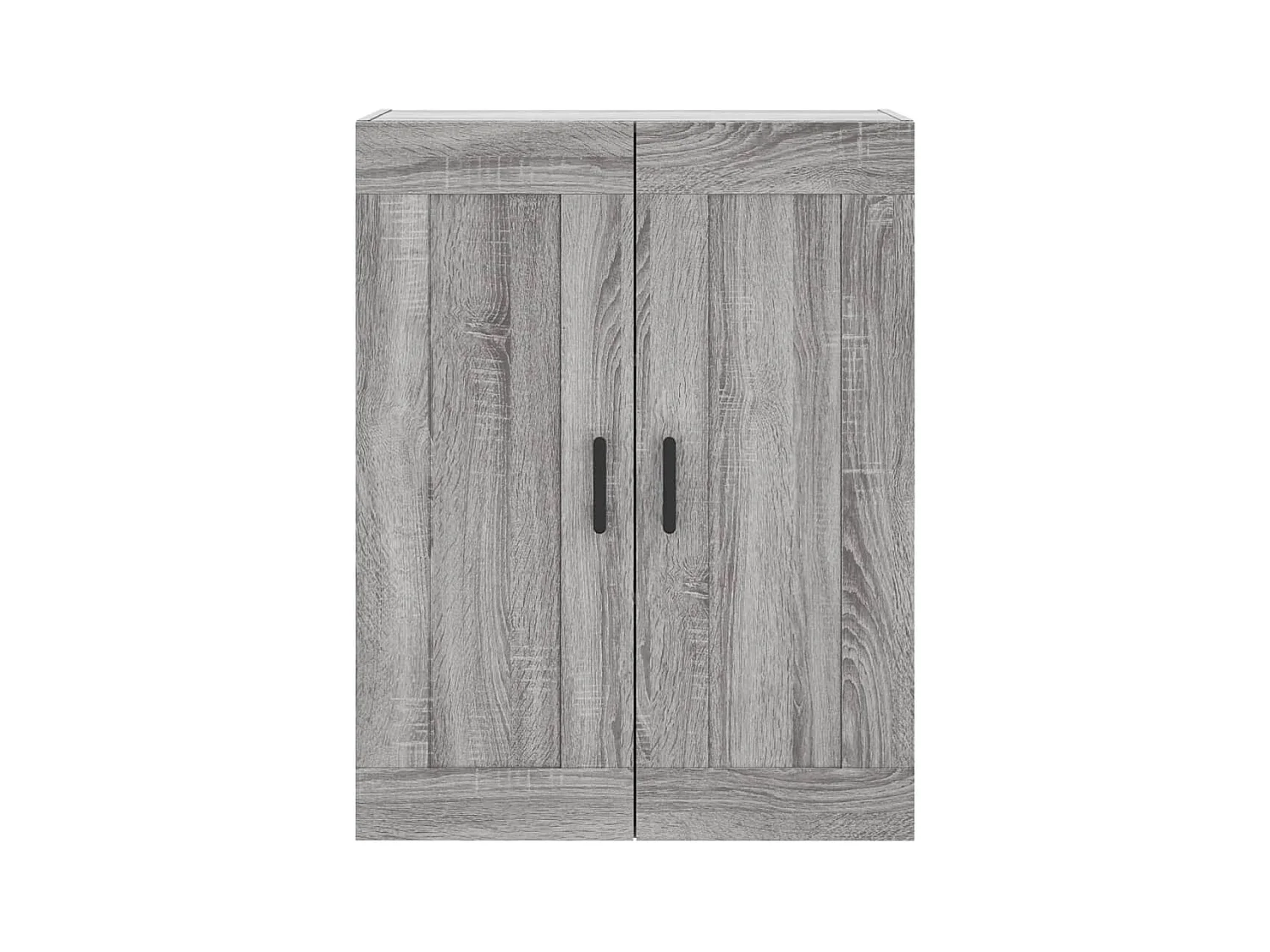 Buffet haut Sonoma gris 69,5x34x180 cm Bois d'ingénierie
