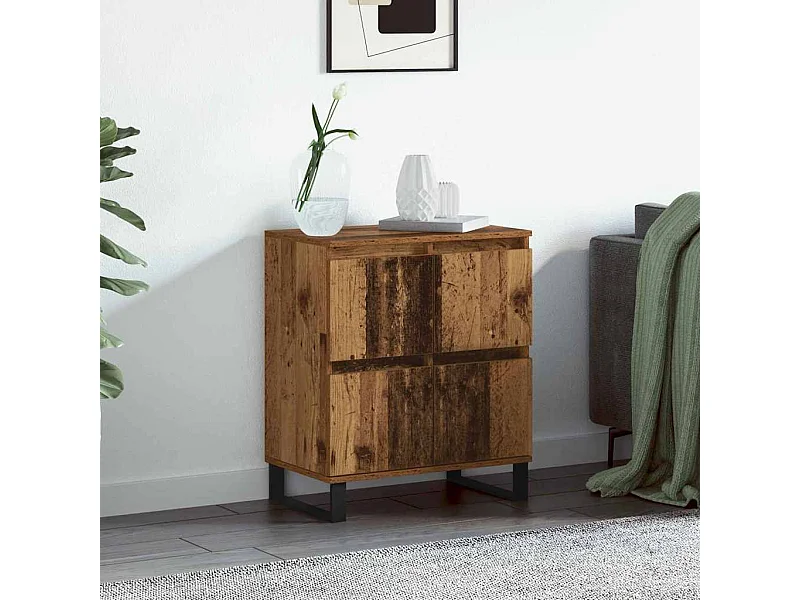 Vitrina Marrón 60 x 35 x 70 cm Madera contrachapada