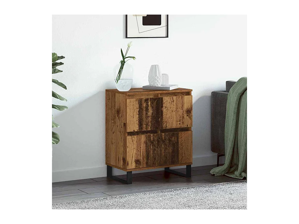 Vitrina Marrón 60 x 35 x 70 cm Madera contrachapada