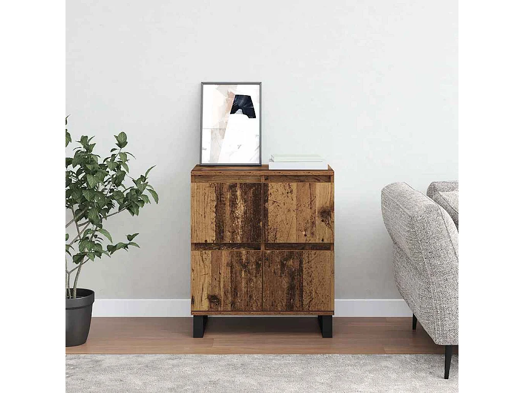 Vitrina Marrón 60 x 35 x 70 cm Madera contrachapada