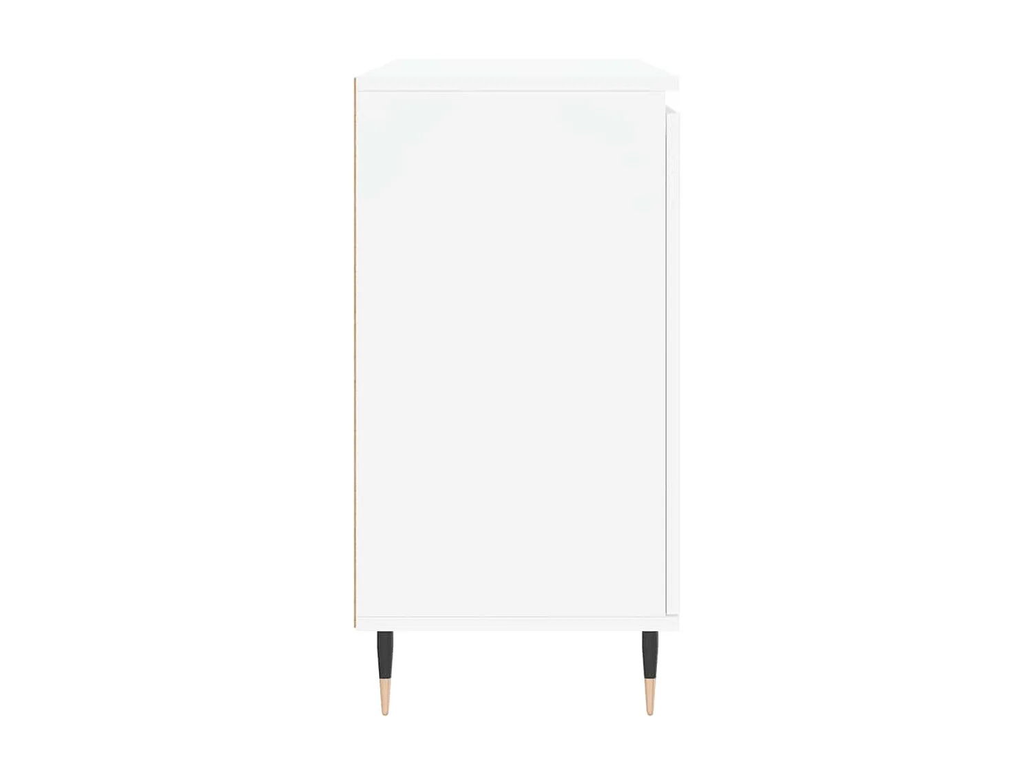 Buffet blanc 101,5x35x70 cm bois d'ingénierie