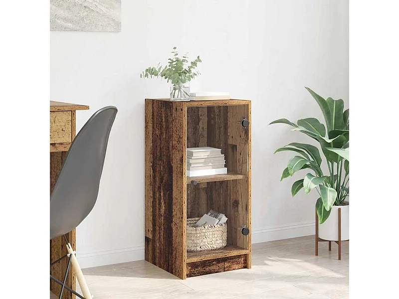 Buffet Bois ancien 35 x 37 x 76 cm Bois d'ingénierie