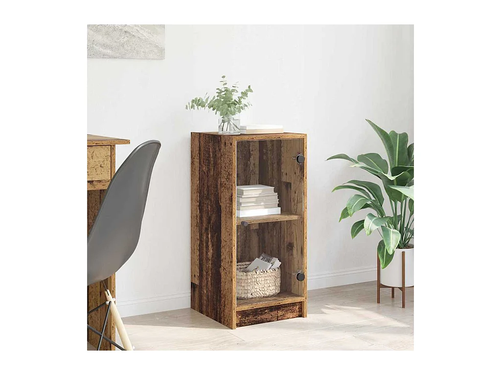 Buffet Bois ancien 35 x 37 x 76 cm Bois d'ingénierie