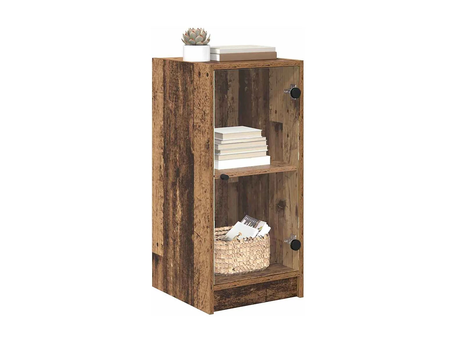 Buffet Bois ancien 35 x 37 x 76 cm Bois d'ingénierie