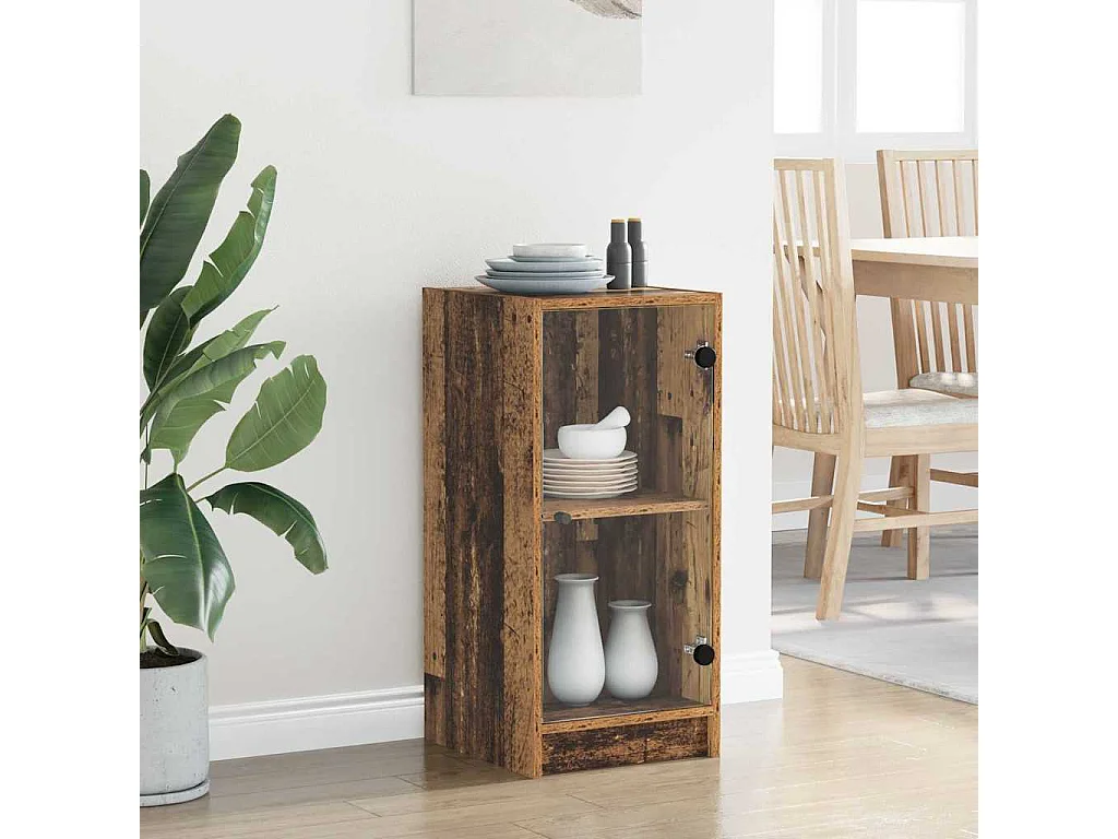 Buffet Bois ancien 35 x 37 x 76 cm Bois d'ingénierie