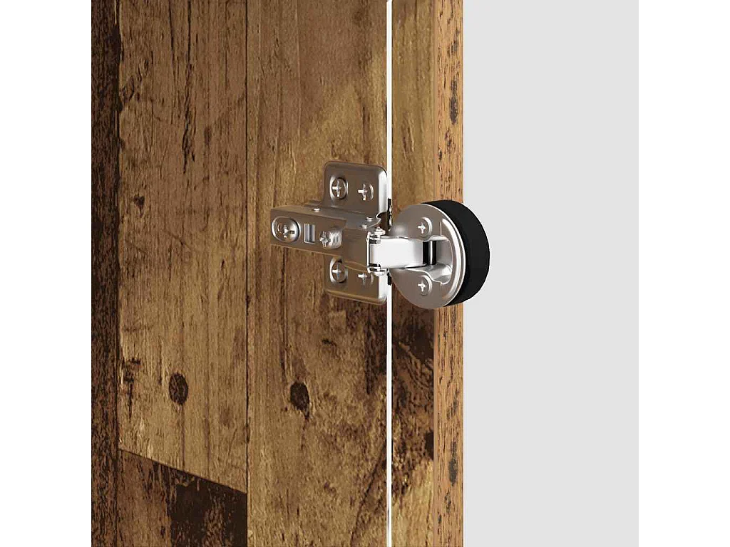 Buffet Bois ancien 35 x 37 x 76 cm Bois d'ingénierie