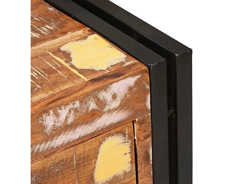 Buffet Marron 66 x 33 x 70 cm bois de récupération massif