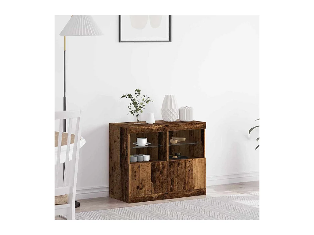 Buffet Marron 81 x 37 x 67 cm Bois d'ingénierie