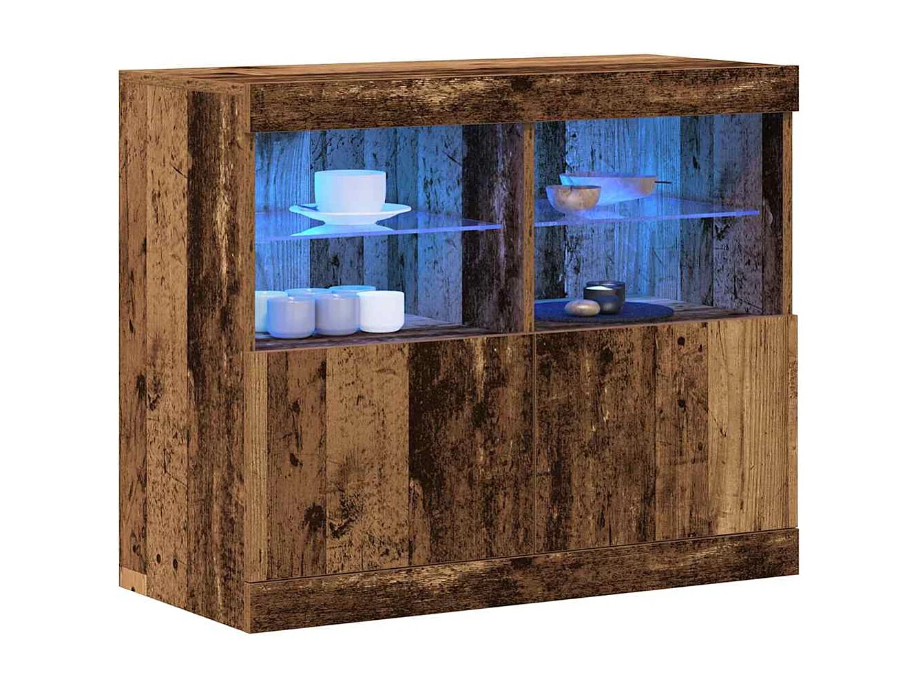 Buffet Marron 81 x 37 x 67 cm Bois d'ingénierie