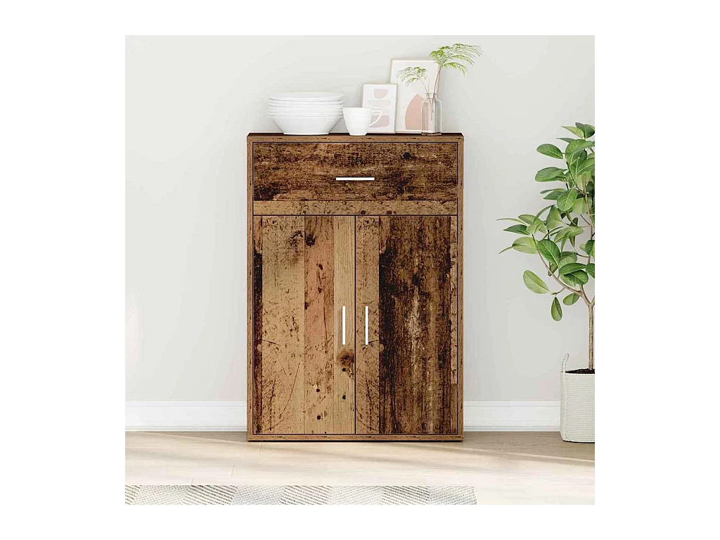 Vitrina Madera vieja 79 x 38 x 80 cm Madera contrachapada