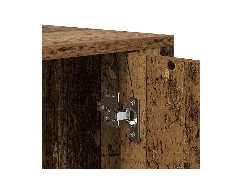 Buffet Bois ancien 40 x 33 x 70 cm Bois d'ingénierie