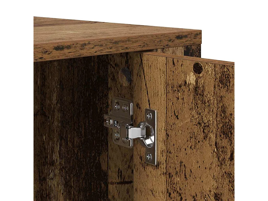 Buffet Bois ancien 40 x 33 x 70 cm Bois d'ingénierie