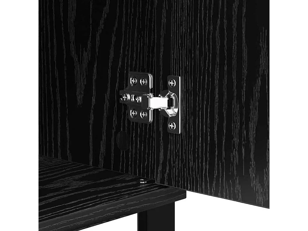 Buffet avec tiroir Chêne noir 35 x 40 x 70 cm Bois d'ingénierie