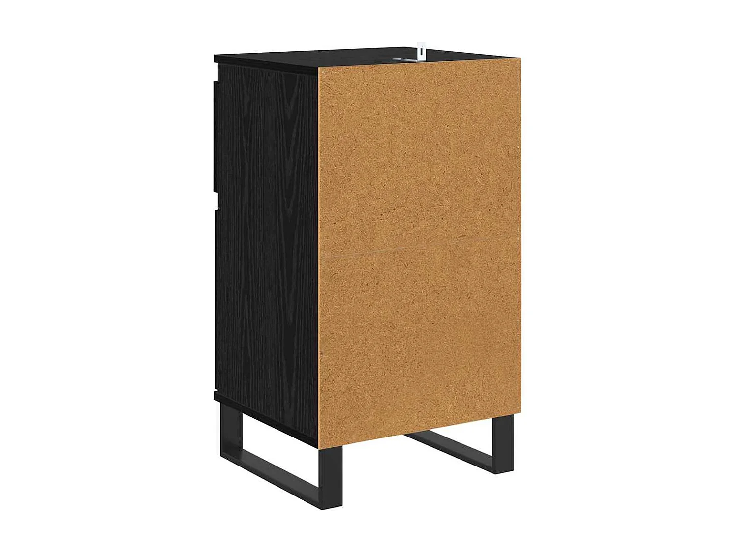 Buffet avec tiroir Chêne noir 35 x 40 x 70 cm Bois d'ingénierie