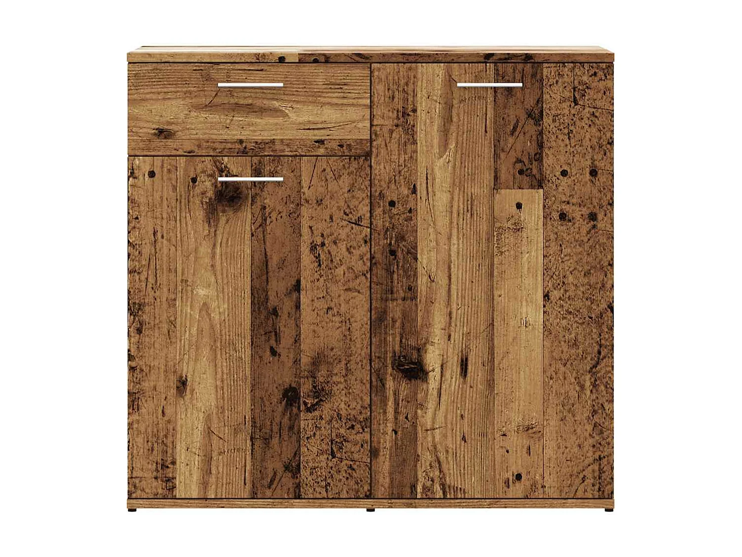 Buffet vieux bois 80x36x75 cm bois d'ingénierie