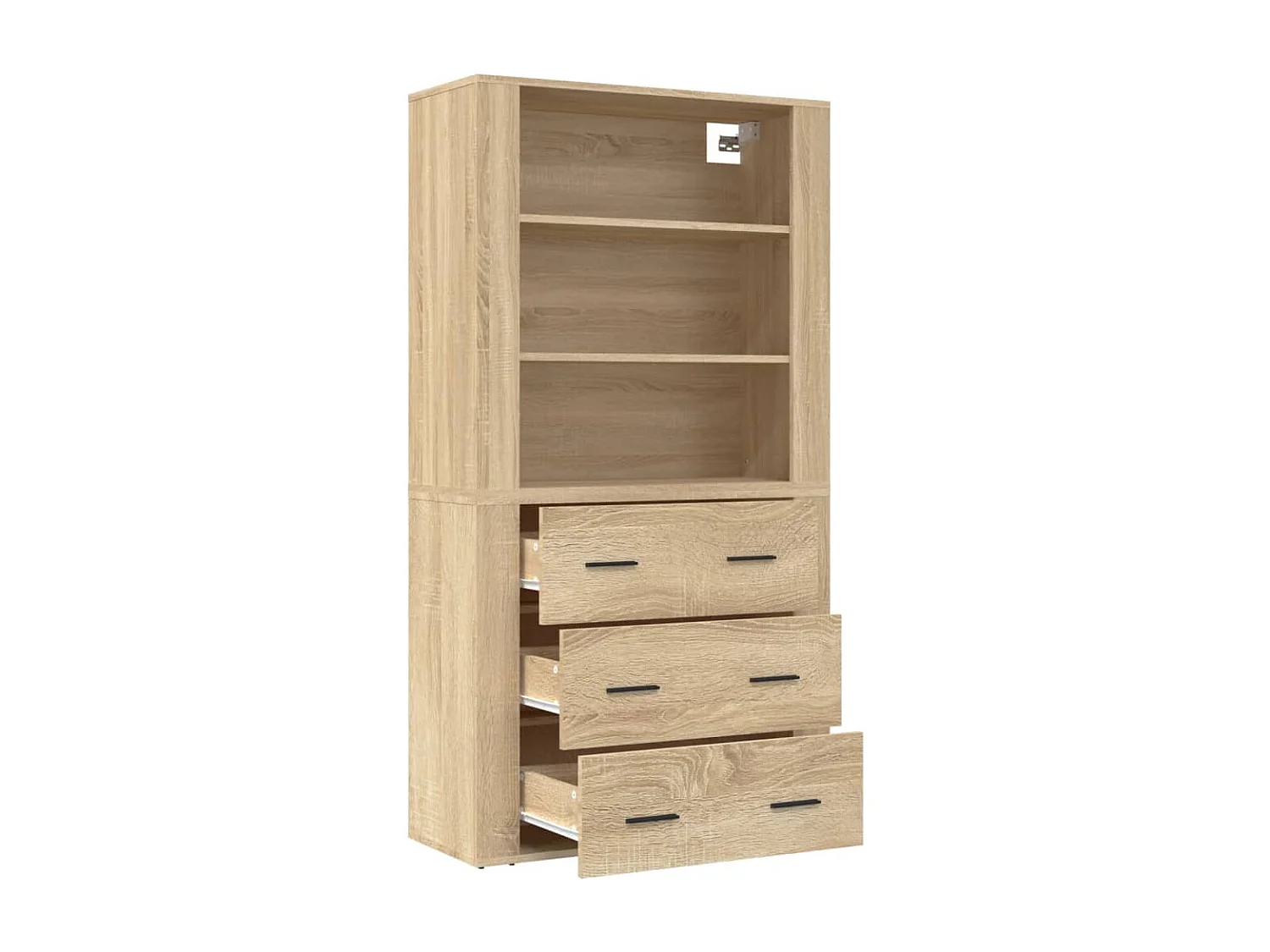 Buffet haut Chêne sonoma Bois d'ingénierie