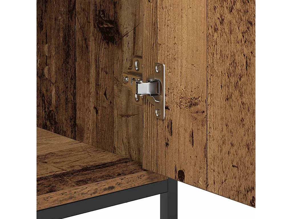 Buffet Bois ancien 100 x 35 x 80 cm Bois d'ingénierie