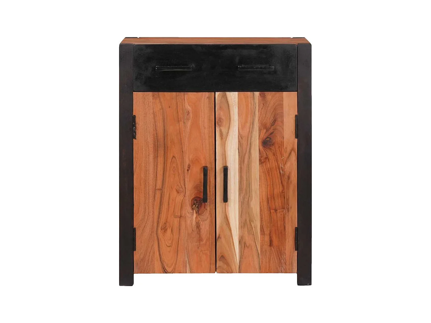 Buffet 2 pièces Marron 110 x 30 x 75 cm Bois d'acacia massif