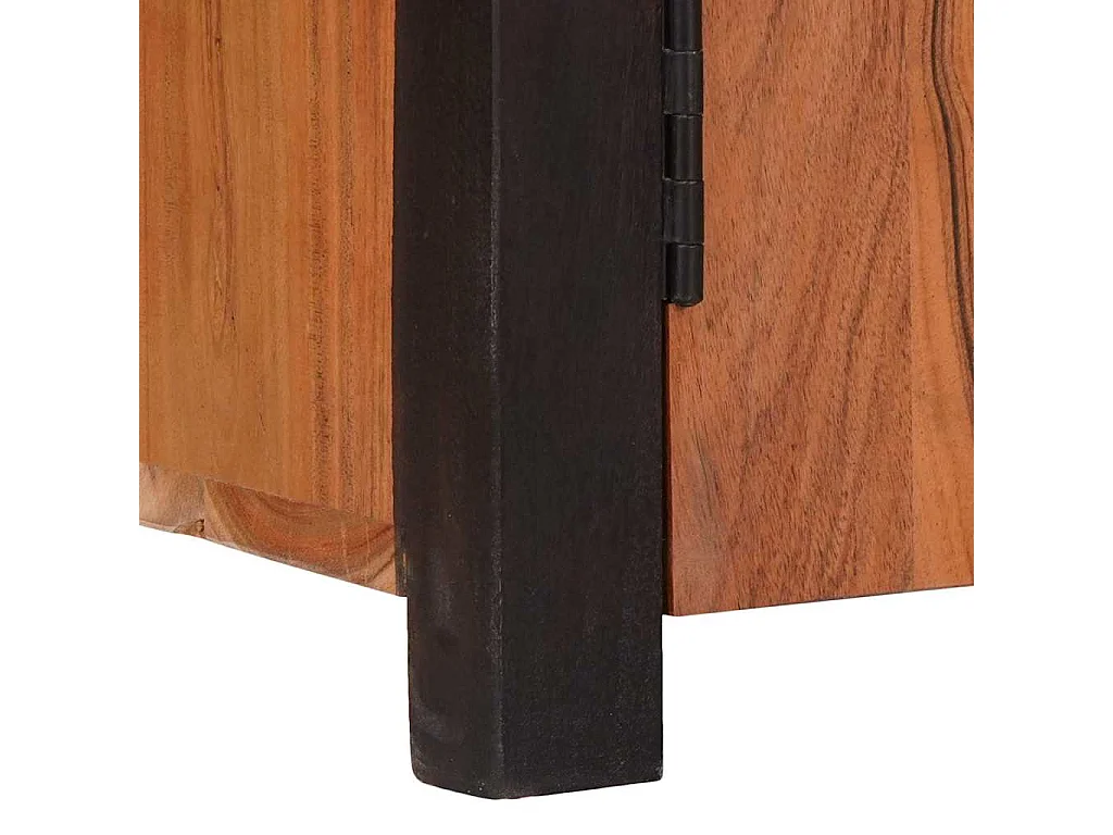 Buffet 2 pièces Marron 110 x 30 x 75 cm Bois d'acacia massif