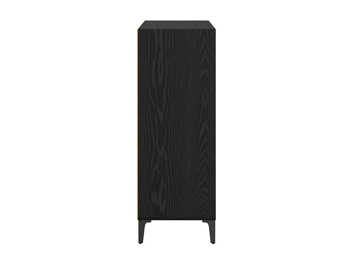 Buffet Chêne noir 32,5 x 69,5 x 90 cm Bois d'ingénierie