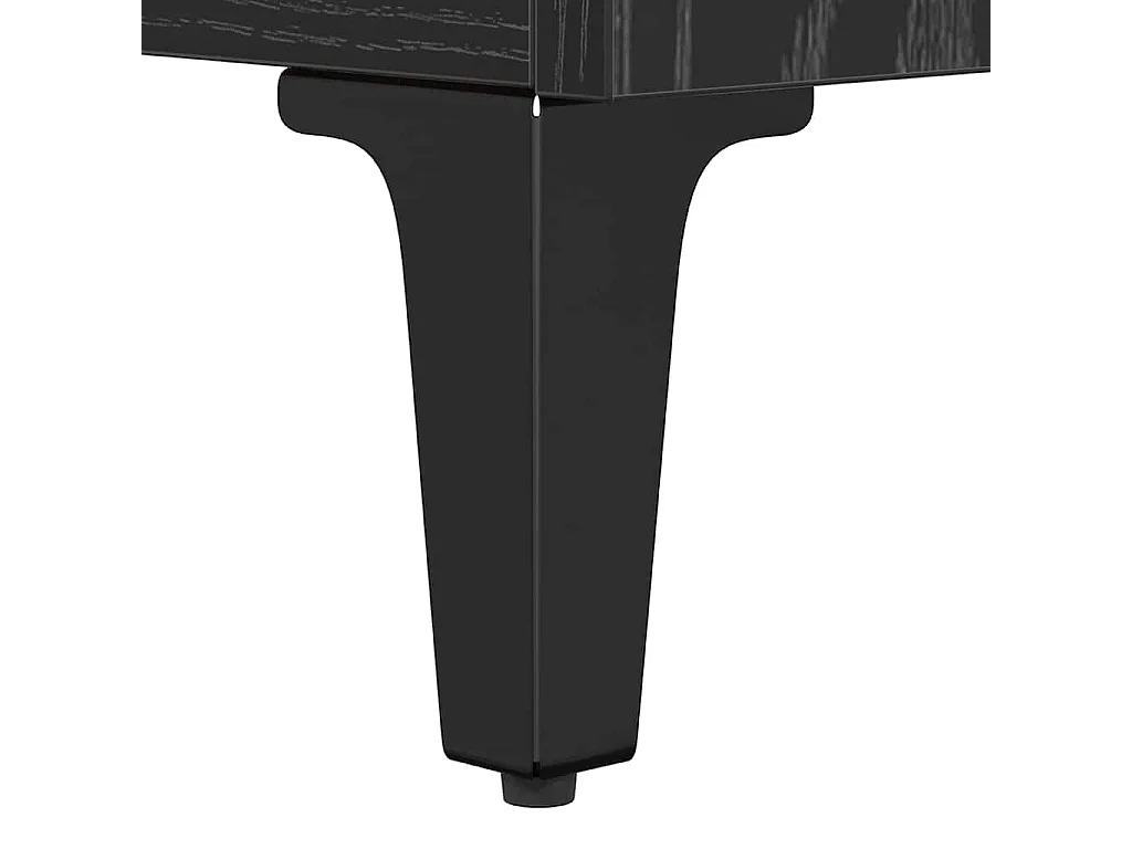 Buffet Chêne noir 32,5 x 69,5 x 90 cm Bois d'ingénierie