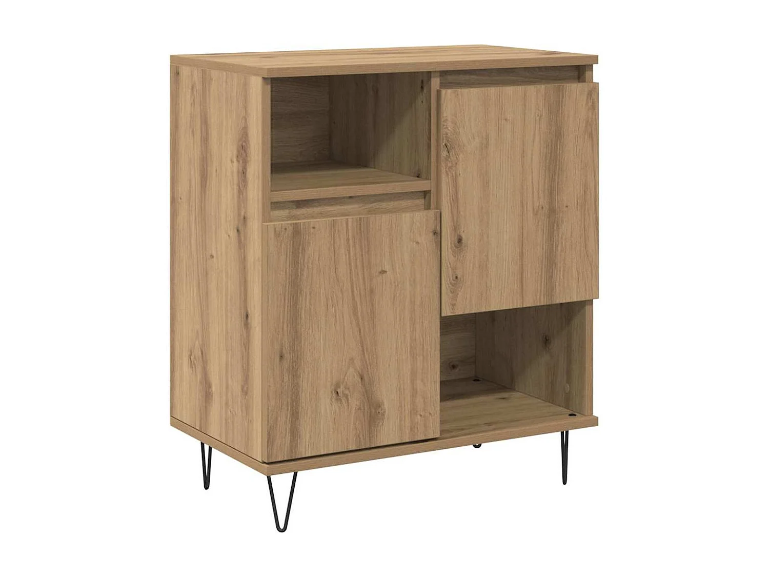 Buffet chêne artisanal 60 x 35 x 70 cm Bois d'ingénierie