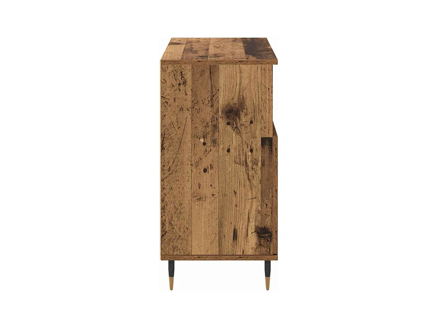 Buffets 2 pièces Bois ancien 120 x 35 x 70 cm Bois d'ingénierie