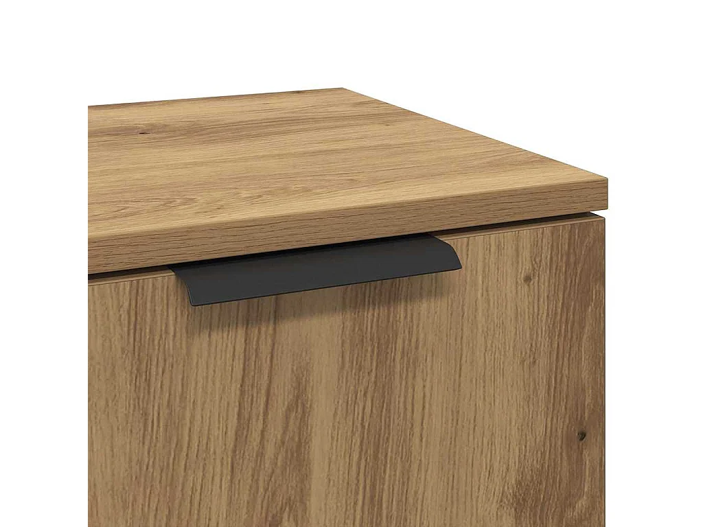 Buffet chêne artisanal 30 x 30 x 70 cm Bois d'ingénierie