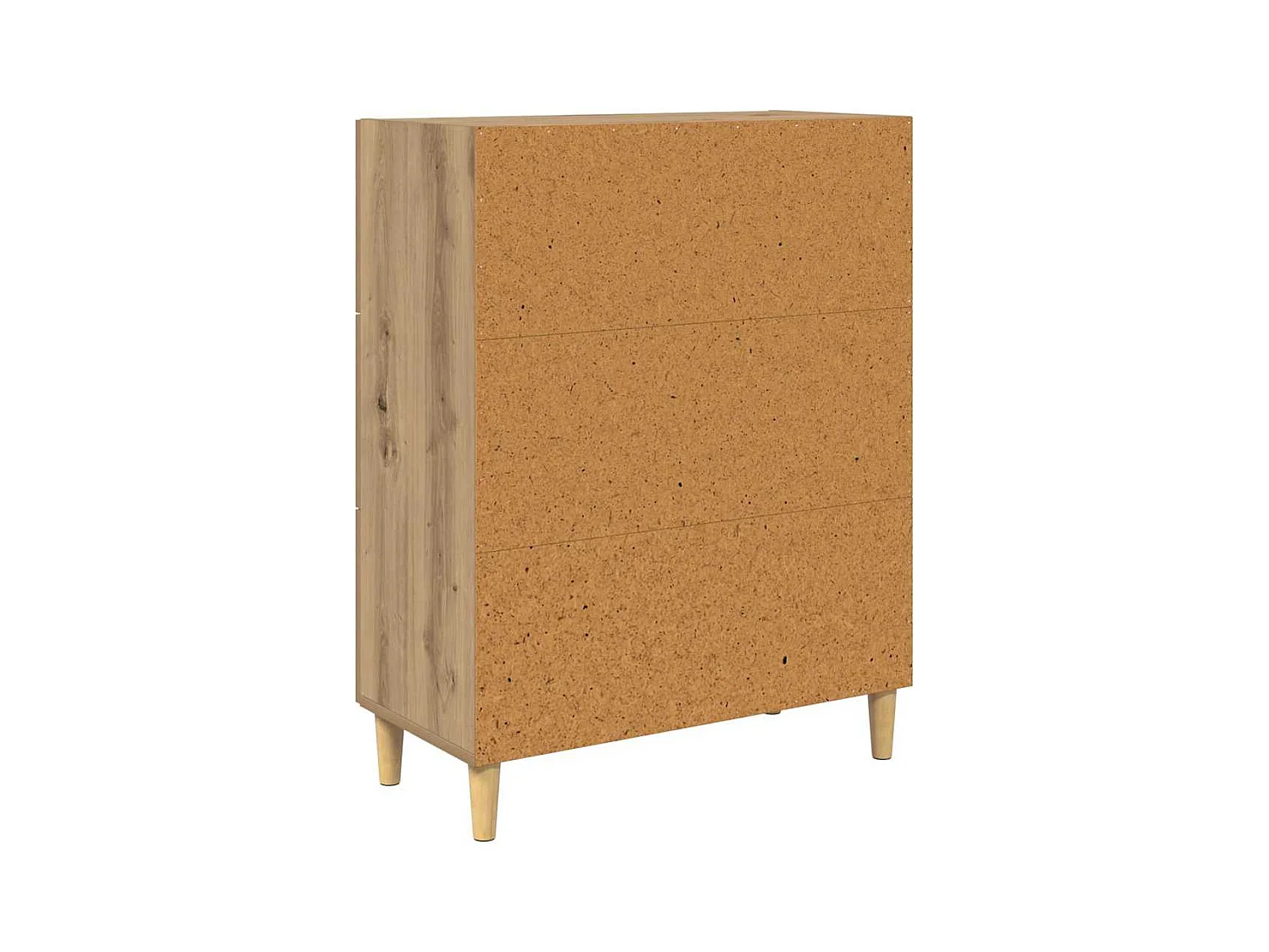 Buffet chêne artisanal 34 x 69.5 x 90 cm Bois d'ingénierie