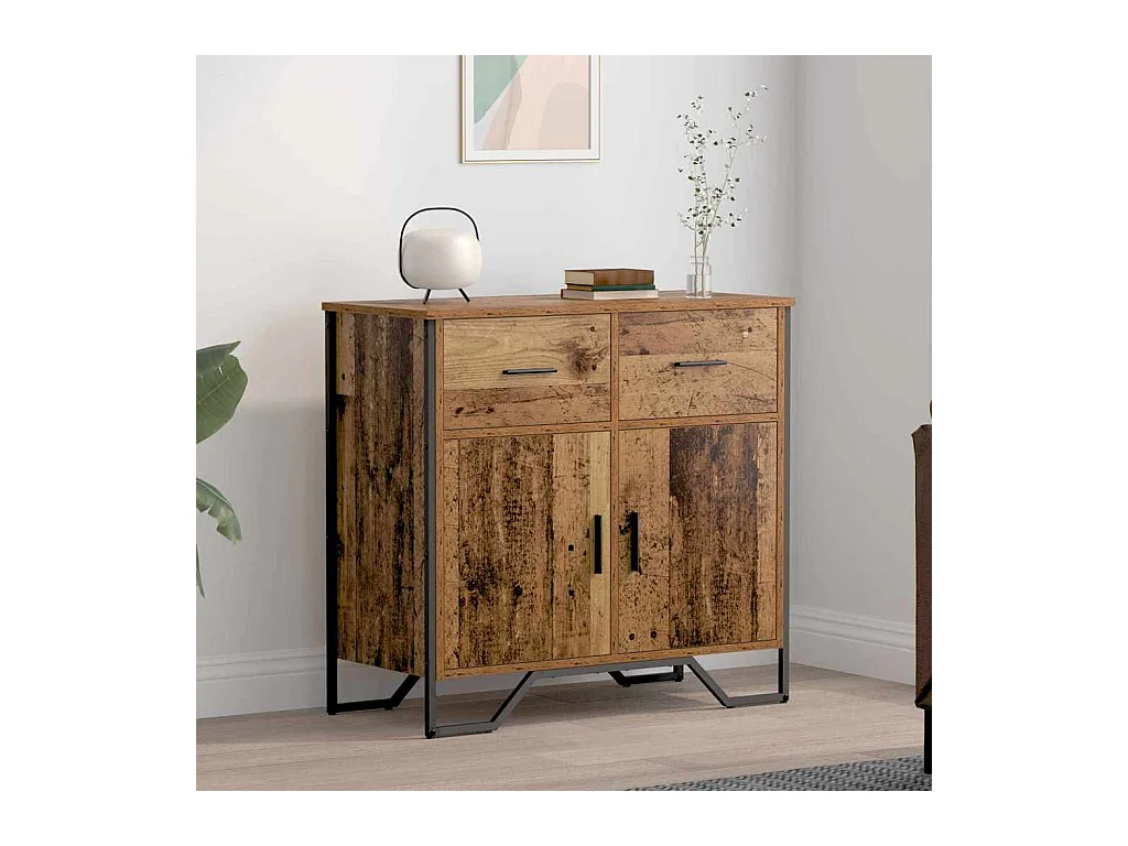 Buffet Bois ancien 79.5 x 35.5 x 74.5 cm Bois d'ingénierie