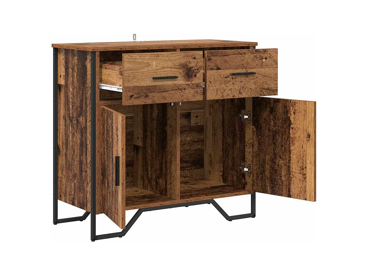 Buffet Bois ancien 79.5 x 35.5 x 74.5 cm Bois d'ingénierie