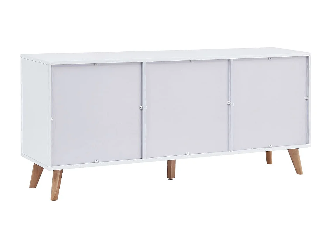 Buffet Blanc 160x40x70 cm MDF