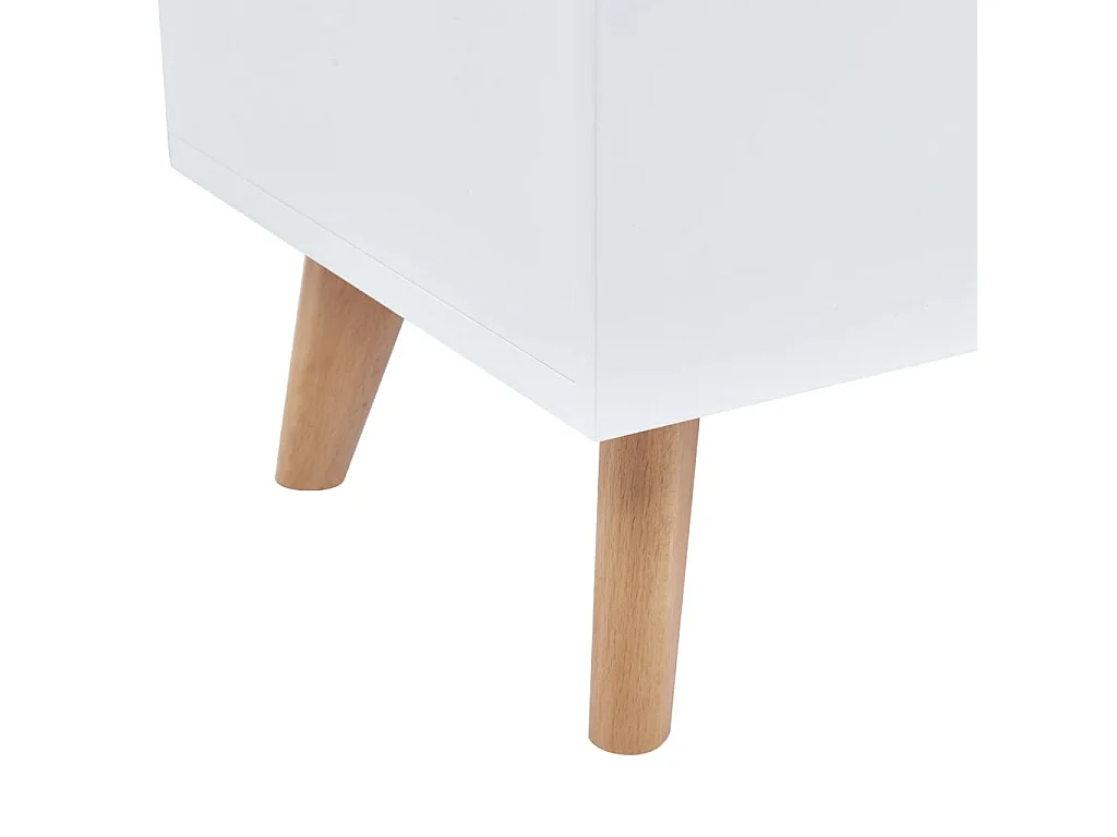 Buffet Blanc 160x40x70 cm MDF