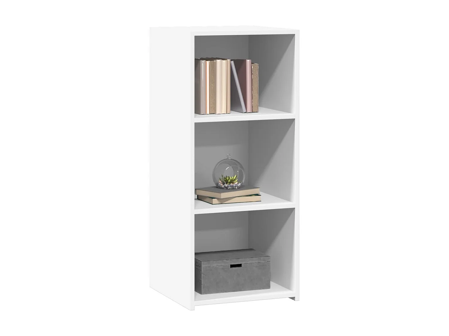 Buffet blanc 40x41x93 cm bois d'ingénierie